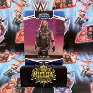 AJ Styles WWE Panini Chronicles 2023 Panini Honors Pink Prizm /199 #348 - Bild 1 von 4