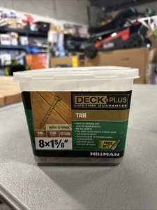 Hillman 48412 8"x1-5/8" Wood Screws (5lbs) - Picture 1 of 2