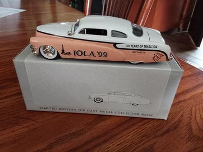 1949 Mercury Custom Street Rod Die Cast Metal Bank IOLA '99 - Image 1 of 4