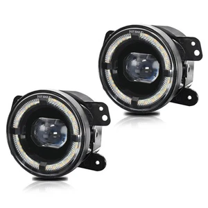 4 Inch Car LED Fog Lamp Quick Installation 20000LM Waterproof Fog Light - Picture 1 of 12