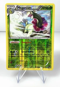 2016 Pokemon Card Meganium Holo Rare XY Breakpoint 3/122 Reverse Holo - Picture 1 of 8