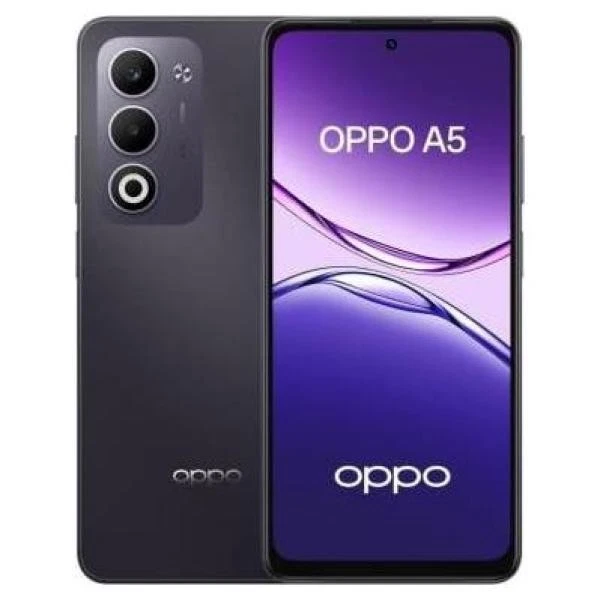 Oppo A5 4G Viola 128GB Memoria 4GB Ram Display 6.67" 50Mpx 6.000mAh Dark Purple - Immagine 1 di 1