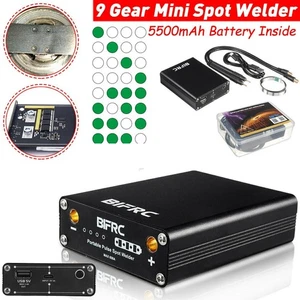 9 Gang Mini Punktschweißgerät Lötmaschine 2 Batterie Box Assembly Schweißen - Bild 1 von 16