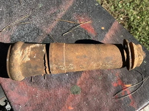 Antigua madeja dedal de eje de vagón hierro fundido óxido ver fotos - Imagen 1 de 12