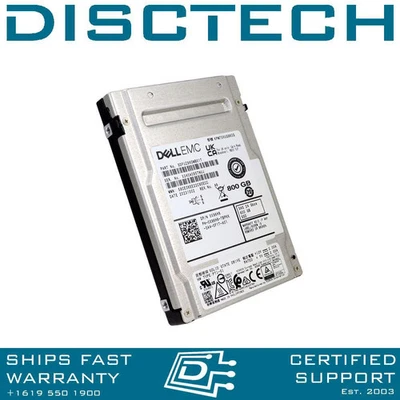 Dell X96H8 / Kioxia KPM7XVUG960G 800GB 24Gbps Mixed Use 2.5in Enterprise SAS SSD - Image 1 of 3