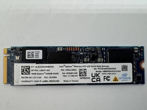 Intel Optane H10 256GB + 16GB M.2 NVMe SSD PCIe 3.0 x4 2280 Festplatte Notebook - Bild 1 von 3