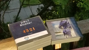 2 SETS OF AUDIOBOOKS CD'S PAUL AUSTER 4321 AND THE DRESSMAKER KATE N - Picture 1 of 22