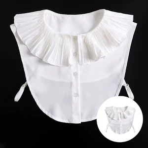 Bambole Prendi Collare Finto Lavoro Donna Costume Accessorio Camicia Decorativa - Foto 1 di 12