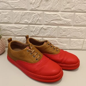 Zapatillas Deportivas Para Hombre Camper Runner Multicolores Cuero Rojo Tostado Talla 40 7 UK - Imagen 1 de 13