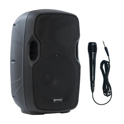Wireless Portable PA Speaker with Battery Microphone and Guitar Inputs 8 Inch - Image 1 of 4
