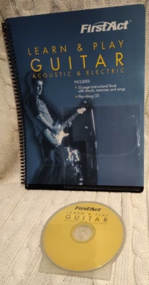 First Act Learn & Play Guitar Acoustic & Electric With CD - Image 1 of 4