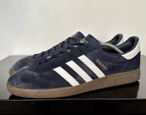 ADIDAS Originals Munchen 2021 'Collegiate Navy Gum' UK taglia 11,5 GX8658 - Foto 1 di 9