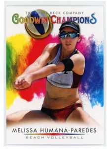 Upper Deck Goodwin #124 2021 Melissa Humana-Paredes impresión corta color raro - Imagen 1 de 1