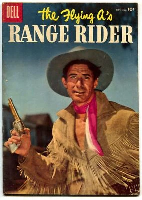 The Flying A's Range Rider #15 1956 - Dell Western - Jock Mahoney en muy buena condición+ Foto 1 de 2