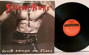 SILENT RAGE Don't Touch Me There LP VG+ 1989 RCA Vinyl Glam AOR Hard Rock - Picture 1 of 4