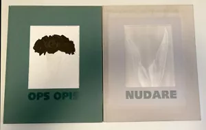 NUDARE & OPS OPIS by Ron Van Dongen Oversized Photography Hardcover Books - Picture 1 of 10