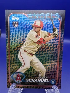 2024 Topps Series 1 Easter Holiday Foil Parallel Nolan Schanuel #53 (RC) - Bild 1 von 2