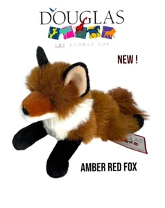 Douglas Cuddle Toy Amber Red Fox Plush w/Tags - New ! - Picture 1 of 4