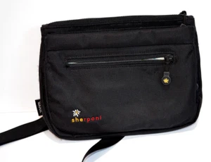 Black bag Sherpani Zoom travel bag purse crossbody - Picture 1 of 4