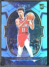 2022-23 Panini Select Dyson Daniels RC Light Blue Prizm Pelicans Rookie #67
