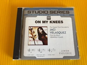 Studio Series Accompaniment Track CD Jaci Velasquez On My Knees 3 key original - Picture 1 of 2