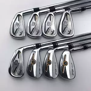 Wilson FG Tour V6 & VG Tour MB Set di ferri combo / 3 - PW / regolare flessibile - Foto 1 di 10