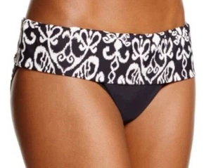 ATHENA Sand Tropez Hipster Bikini Bottom Full Cover Fold Top Swimwear Size 6 - Picture 1 of 2