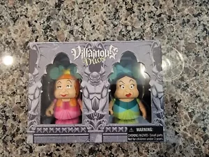DISNEY VINYLMATION 3" Villainous Duos #4 Anastasia & Drizella - Picture 1 of 2