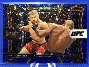 2021 UFC Select Jan Blachowicz Premier Level Blue Prizm Disco /99  - Picture 1 of 2