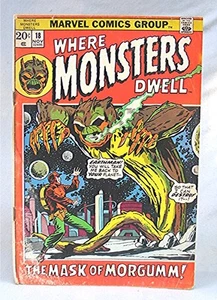 Cómic vintage 1972 -- Where Monsters Dwell -- Marvel Comics Group - Imagen 1 de 4