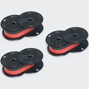 "Package of Three" Canon MP-18DII Calculator Ribbon, Black and Red, Compatible - Picture 1 of 2