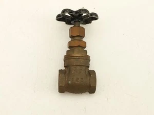 Válvula de puerta roscada no ascendente Hammond modelo 606 bronce 125 SWP - 200 WOG 3/8 - Imagen 1 de 6