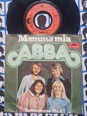 ABBA Mamma Mia Germany 1975 PS 7" Vinyl - Image 1 of 4