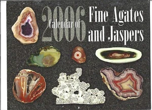 2006 Wall Calendar of Fine Agates and Jaspers, By The Gem Shop, Inc., Wisc. - Picture 1 of 12