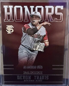 2015 Panini Collegiate Florida State Devon Travis Honors Insert Seminoles - Picture 1 of 2