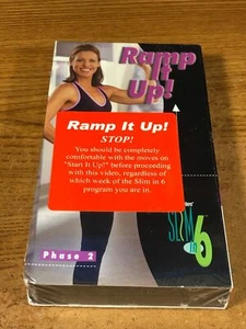Ramp It Up! Slim In 6 VHS Phase 2 VCR Video Tape New / Sealed Fitness Exercise - Picture 1 of 5