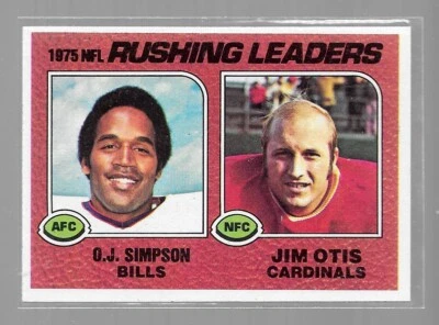1976 Topps Football Singles # 1 - 264 Complete Your Set Pick From List EXC - Image 1 of 2