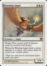 Blinding Angel 9th Edition NM White Rare MAGIC THE GATHERING MTG CARD ABUGames