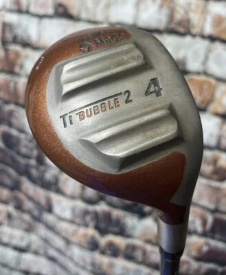 TaylorMade Ti Bubble 2 Rescue Hybrid 18* 4 Iron Mens RH Regular Flex Graphite - Image 1 of 4