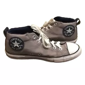 Converse Gray Hi Tops Sneakers Unisex Size Junior US 5 EU 37.5 - Picture 1 of 12