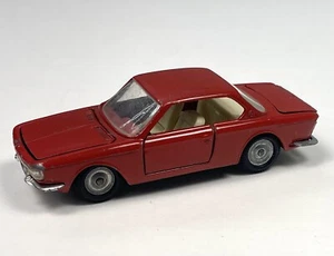 MEBETOYS 4" Red BMW-2000 Coupe Sport 1:43 Diecast Car A-17 Made in Italy *Flaws* - Picture 1 of 10