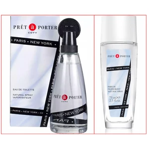Coty Pret a Porter Spray Deodorante + SET Profumo - 75ml + 100ml, Originale - Foto 1 di 3