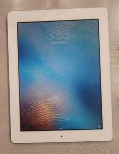 Apple iPad 3rd Gen. 64GB, Wi-Fi + Cellular (AT&T), 9.7in White Model MD409LL/A - Picture 1 of 7