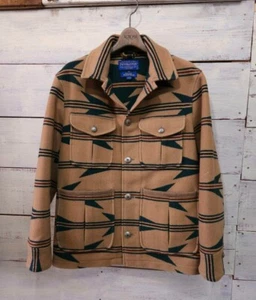 PENDLETON Blanket Jacket Size S Native Pattern Wool Men's cool from Japan JP!!!! - Picture 1 of 11