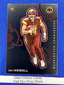 2022 #D-12 Sam Howell Panini Chronicles Dynagon Football Commanders RC - Imagen 1 de 2