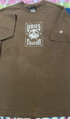 Vintage Vans Skateboarding Custom Skull Art Shirt Foto 1 de 3