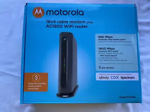 Motorola MG7550 Modem WiFi Router Combo with Power Boost barely used - Picture 1 of 10