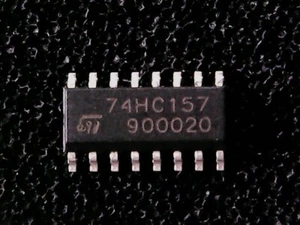M74HC157M - ST Microelectronics Quad 2-Channel Multiplexer 74HC157 (SOIC-16) - Bild 1 von 1
