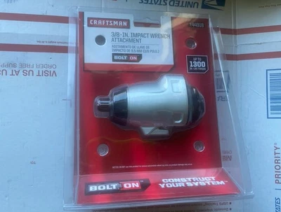 Craftsman Bolt-On 20v 3/8 Impact Wrench New - Image 1 of 2