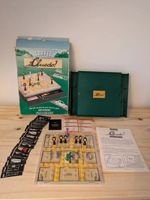 Waddingtons Vintage Travel Cluedo Board Game 1994 Edition - 100% Complete Set - Image 1 of 4